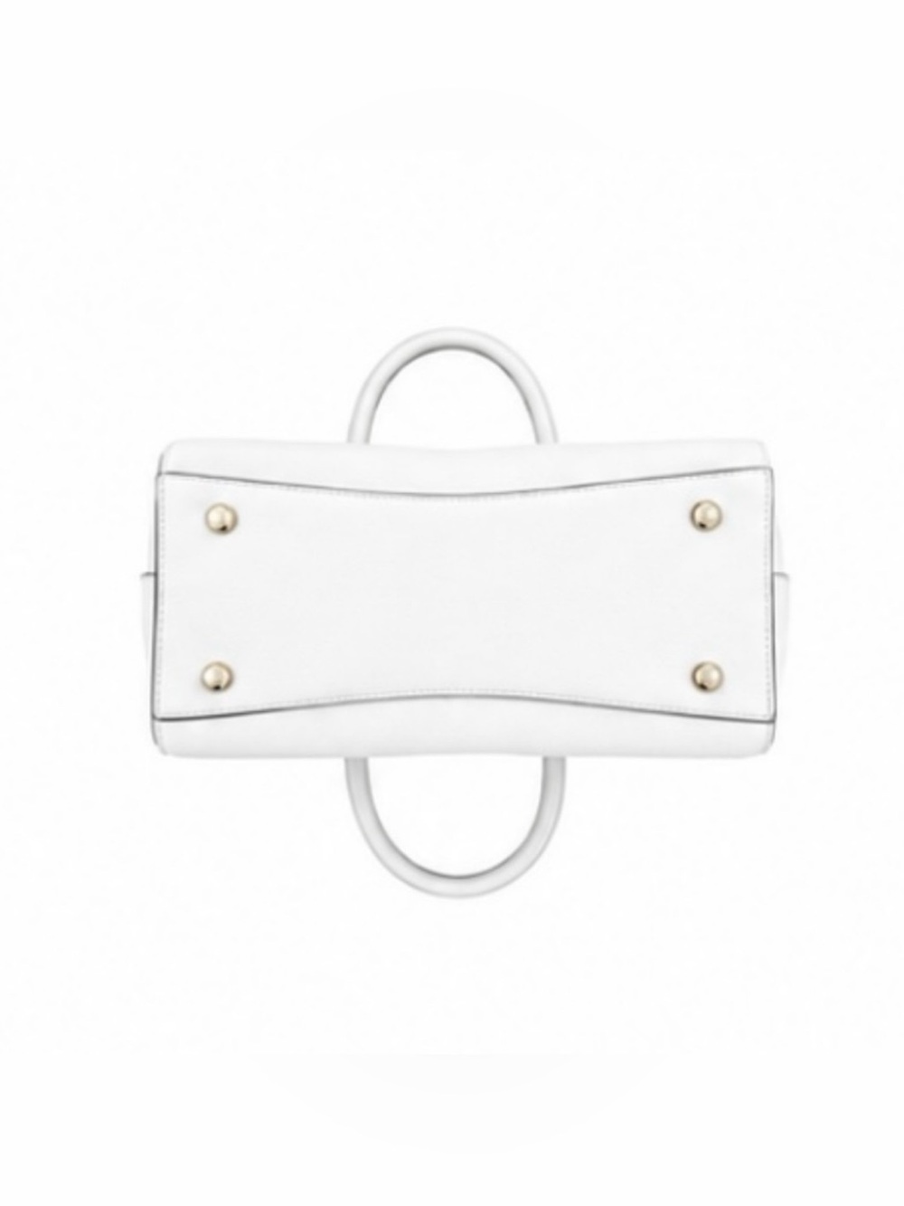 Coach Blake 25 Carryall Chalk Pebbled Leather Purse - Picture 5 of 5